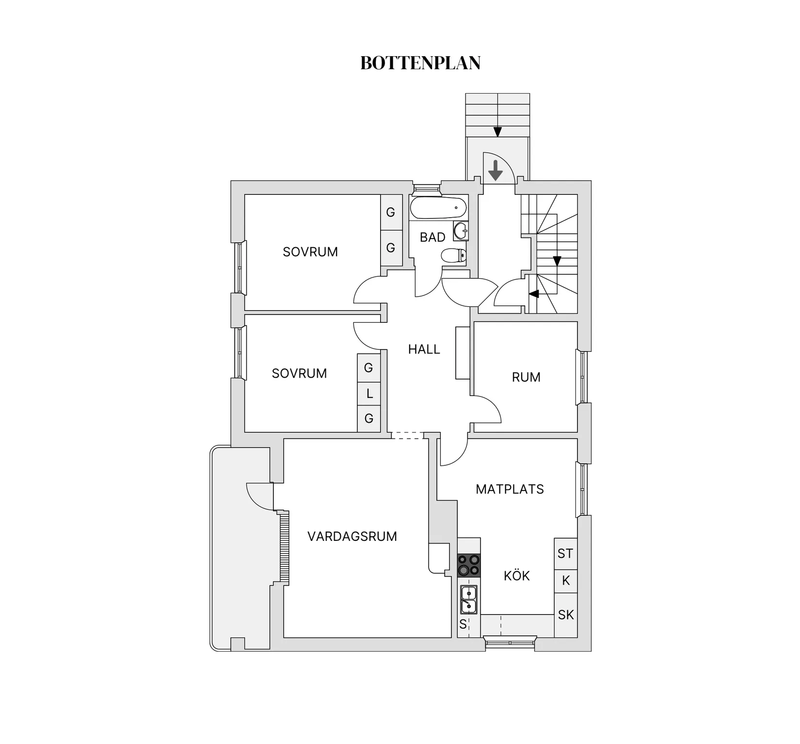 Villa, Tjäderstigen 16, Centrum, Kalix