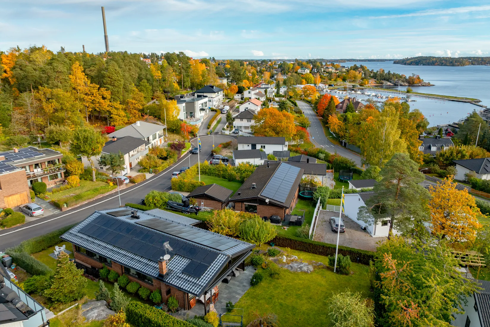 Villa, Östervägen 14, Brevik, Lidingö