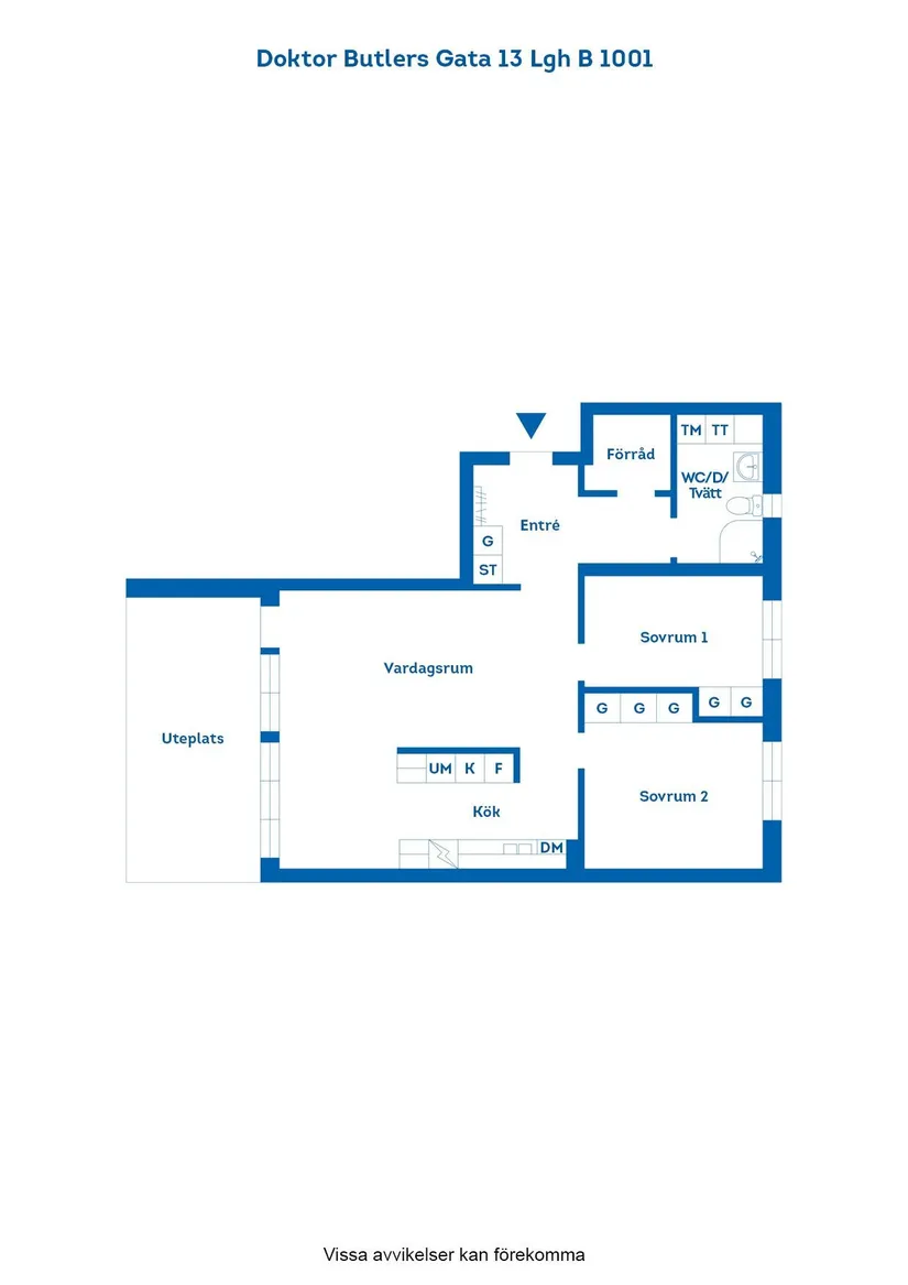 Bostadsrätt, Doktor Butlers gata 13, Sandbyhov, Norrköping