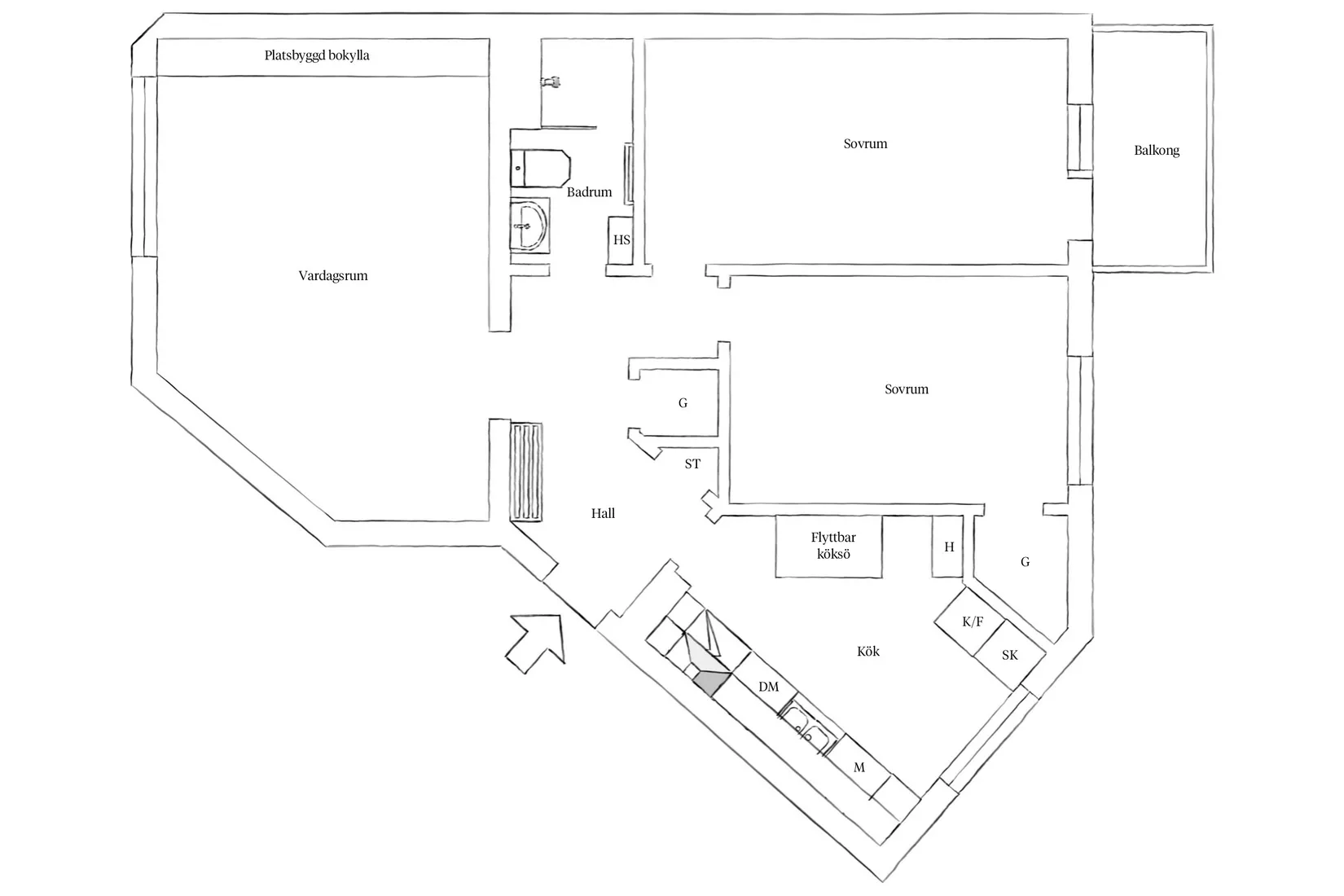 Bostadsrätt, Golvläggaregatan 4C, Johanneberg, Göteborg