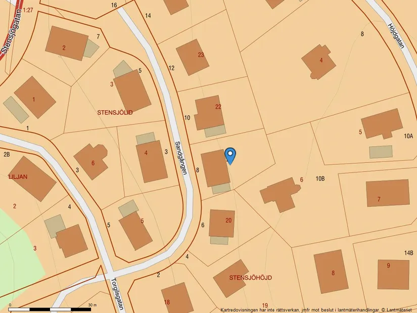 Villa, Sandgången 8, Mölndal - Stensjön, Mölndal