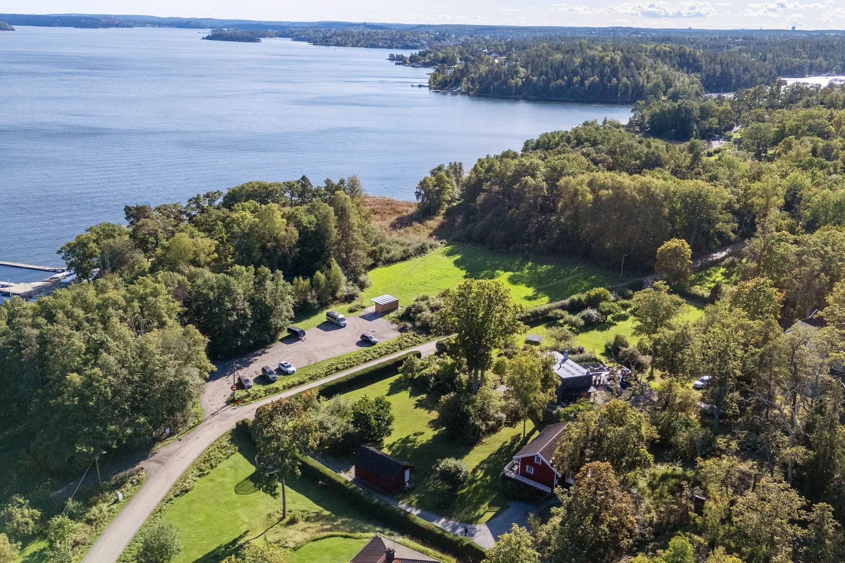 Tomt, Baggensvägen 34B, Boo Gård, Nacka