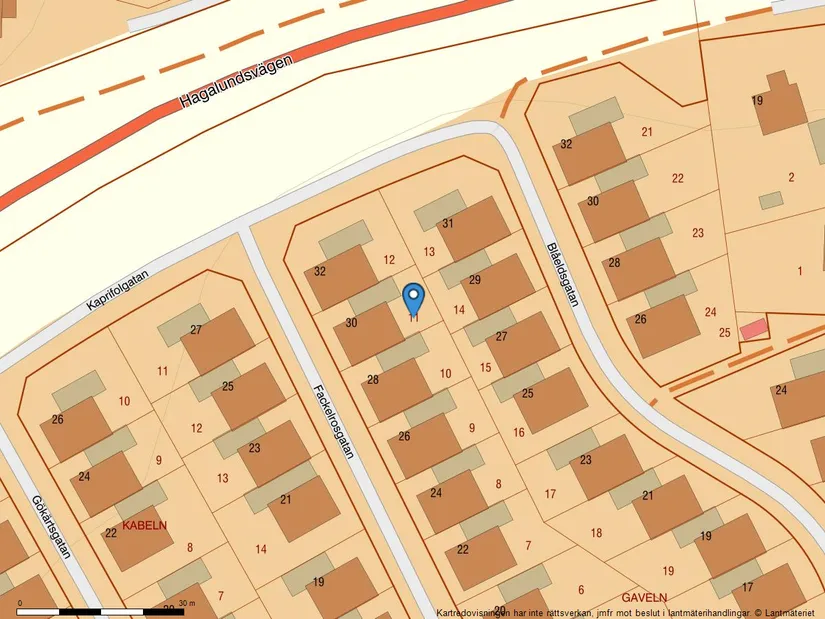 Villa, Fackelrosgatan 30, Karlstad