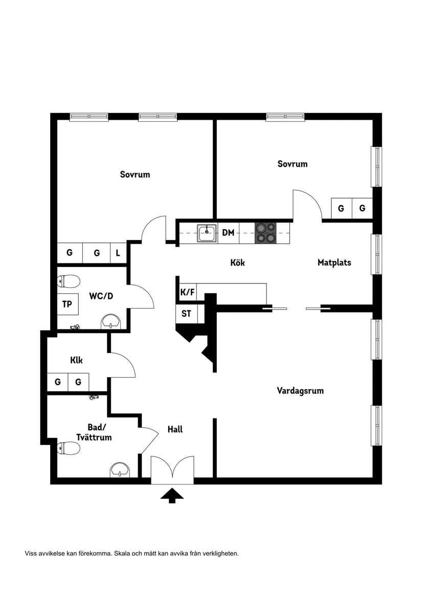 Bostadsrätt, Norra Esplanaden 6 Lgh 1103, Centrum, Växjö