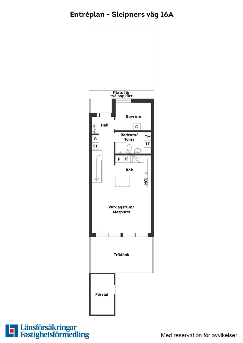 Bostadsrätt, Sleipners väg 16A, Allarp, Laholm