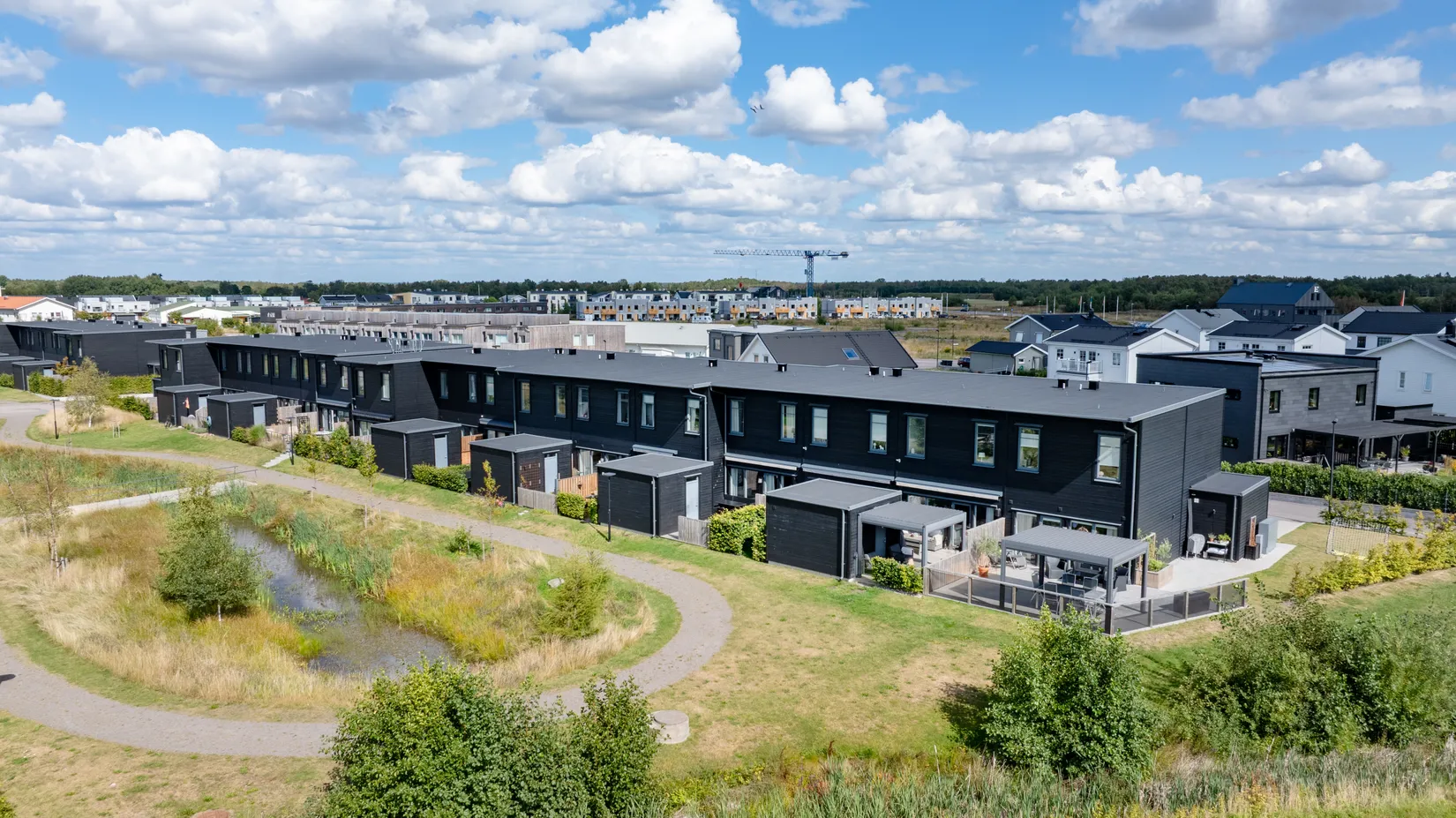 Radhus, Sleipners väg 16A, Allarp, Laholm