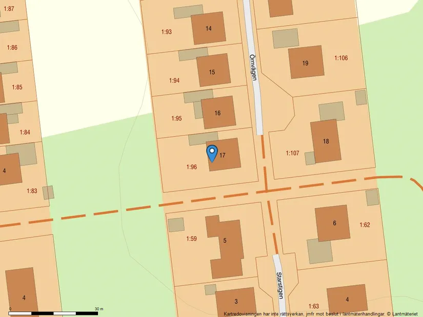 Villa, Örnvägen 17, Pålsboda, Hallsberg