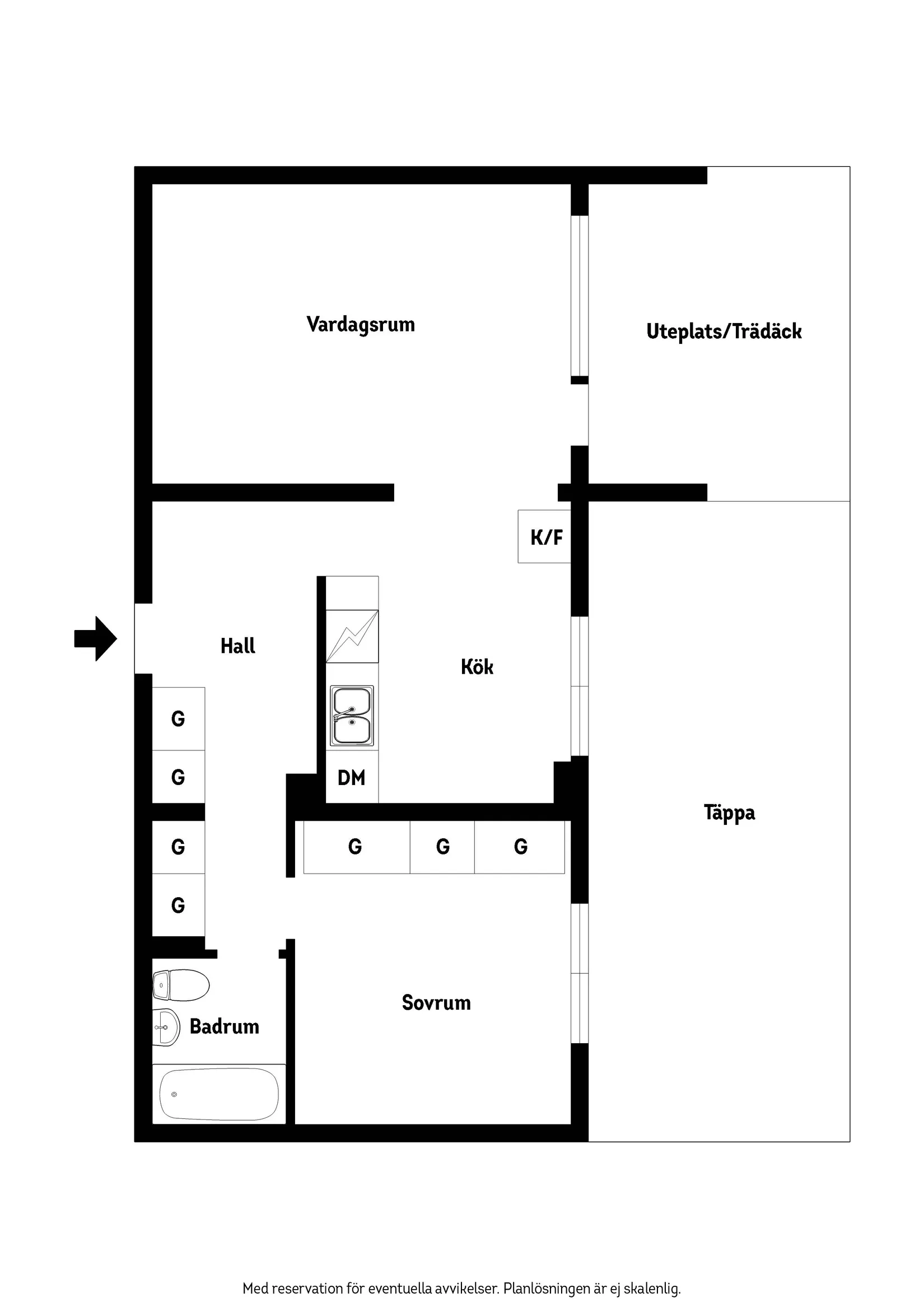 Bostadsrätt, Runslingan 6 A, Linero, Lund