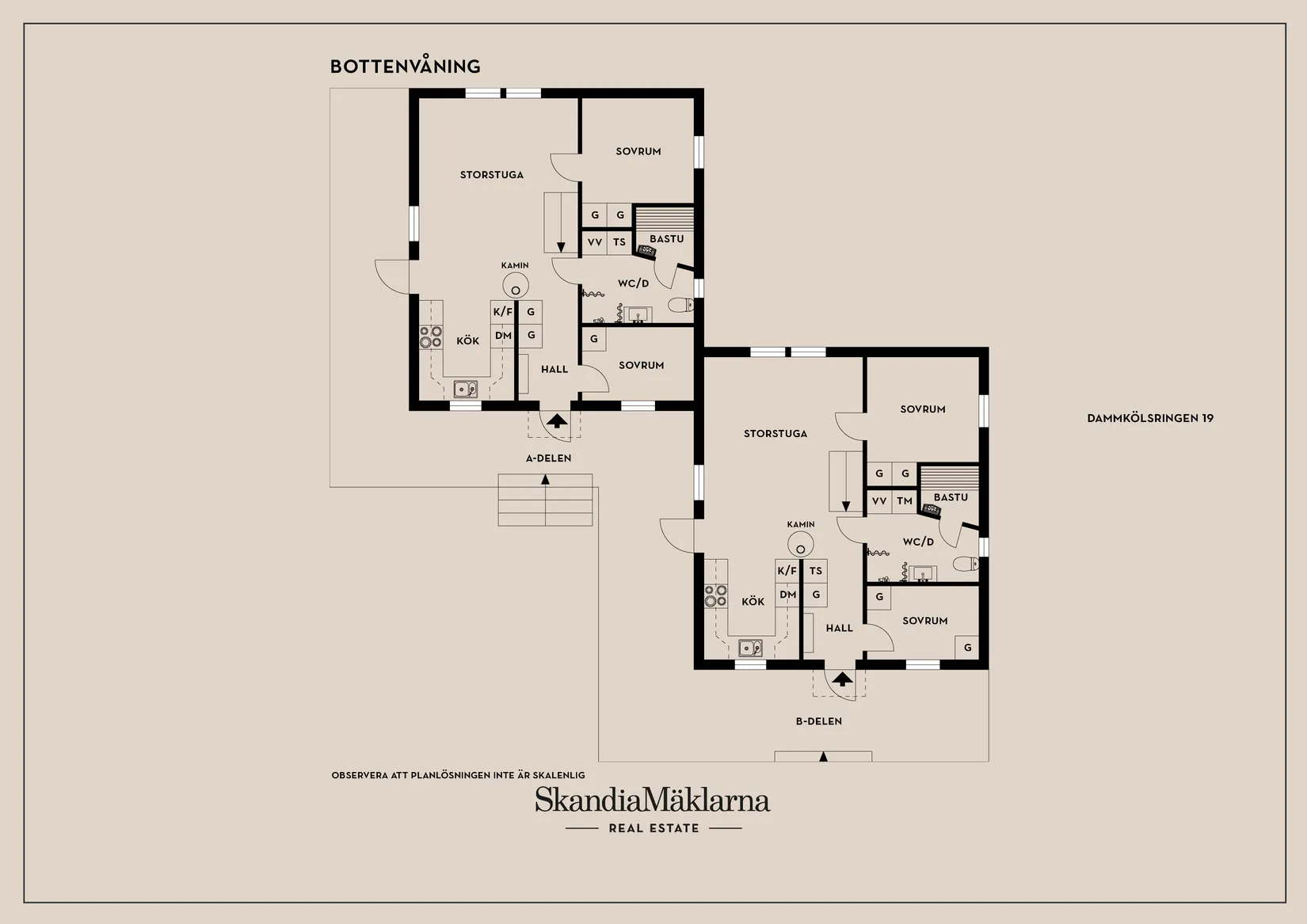 Fritidshus, Dammkölsringen 19, Dammkölen - Lindvallen, Malung-Sälen