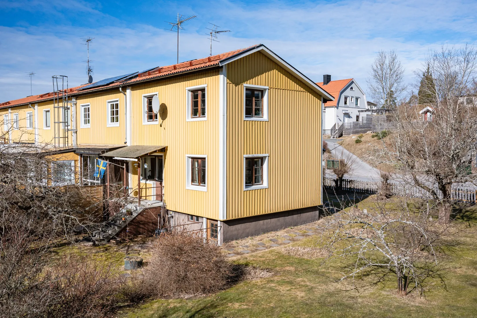 Villa, Radhus, Bergslagsvägen 61A, Svälthagen, Finspång