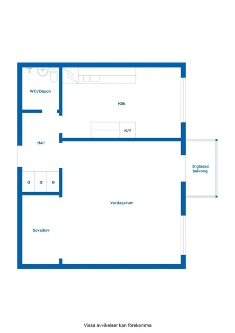 Bostadsrätt, Östergatan 5C, Pantarholmen, Karlskrona