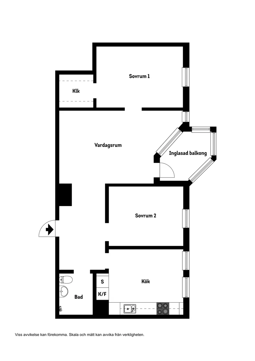 Bostadsrätt, Valldammsgatan 8, Centralt, Trelleborg , Trelleborg