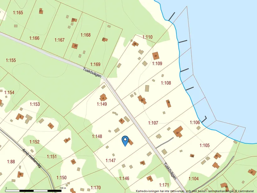 Villa, Tuskövägen 8, Ljusterö-Arnö, Österåker