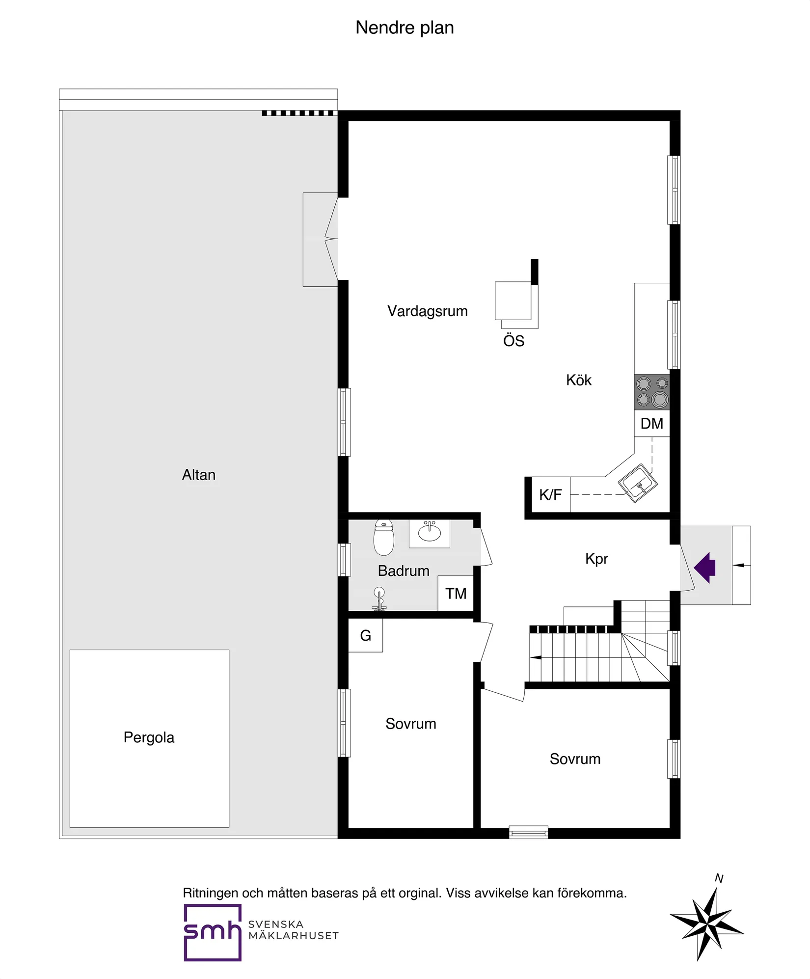 Villa, Tuskövägen 8, Ljusterö-Arnö, Österåker