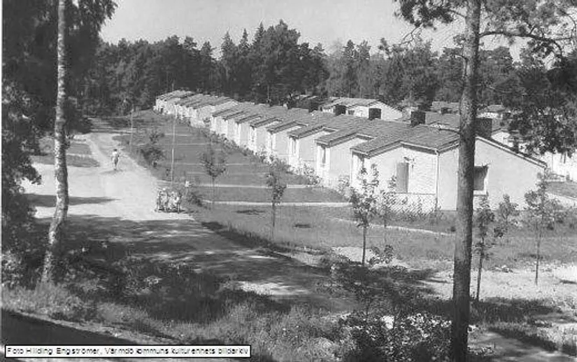 Villa, Radhus, Grindstugärde 3, Gustavsberg Norra Bruksgatorna, Värmdö