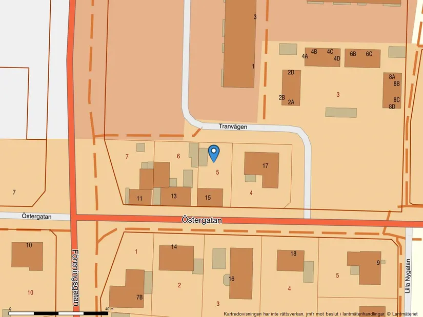 Villa, Östergatan 15, Skurup