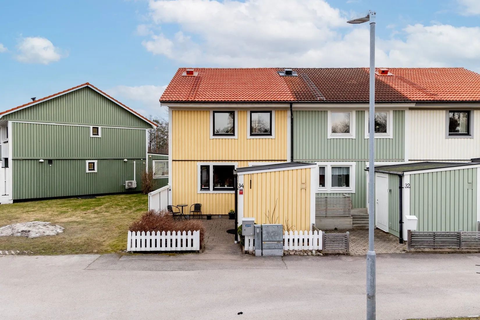 Radhus, Kvadratgränd 34, Kokosnöten, Oskarshamn