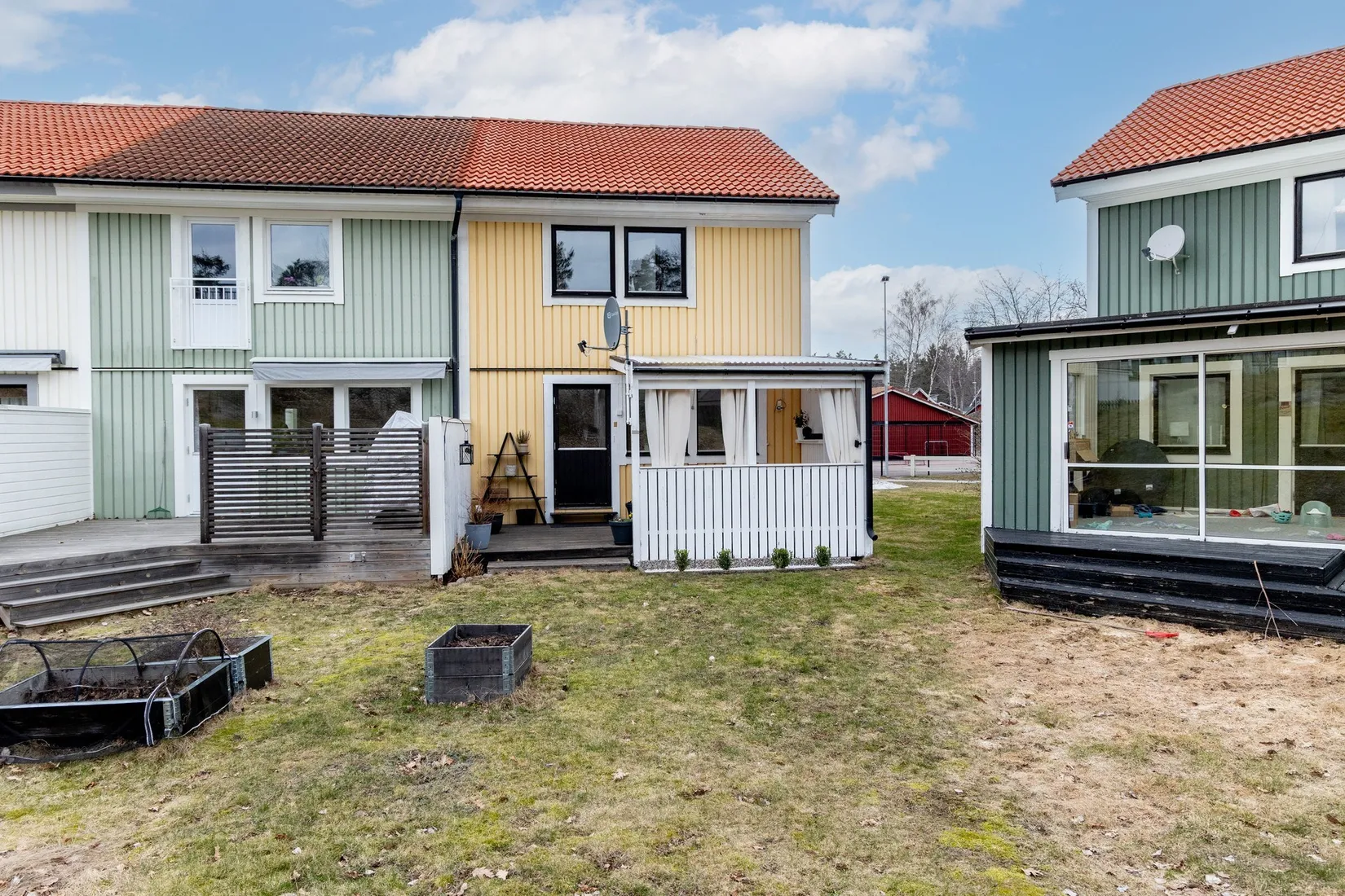 Radhus, Kvadratgränd 34, Kokosnöten, Oskarshamn