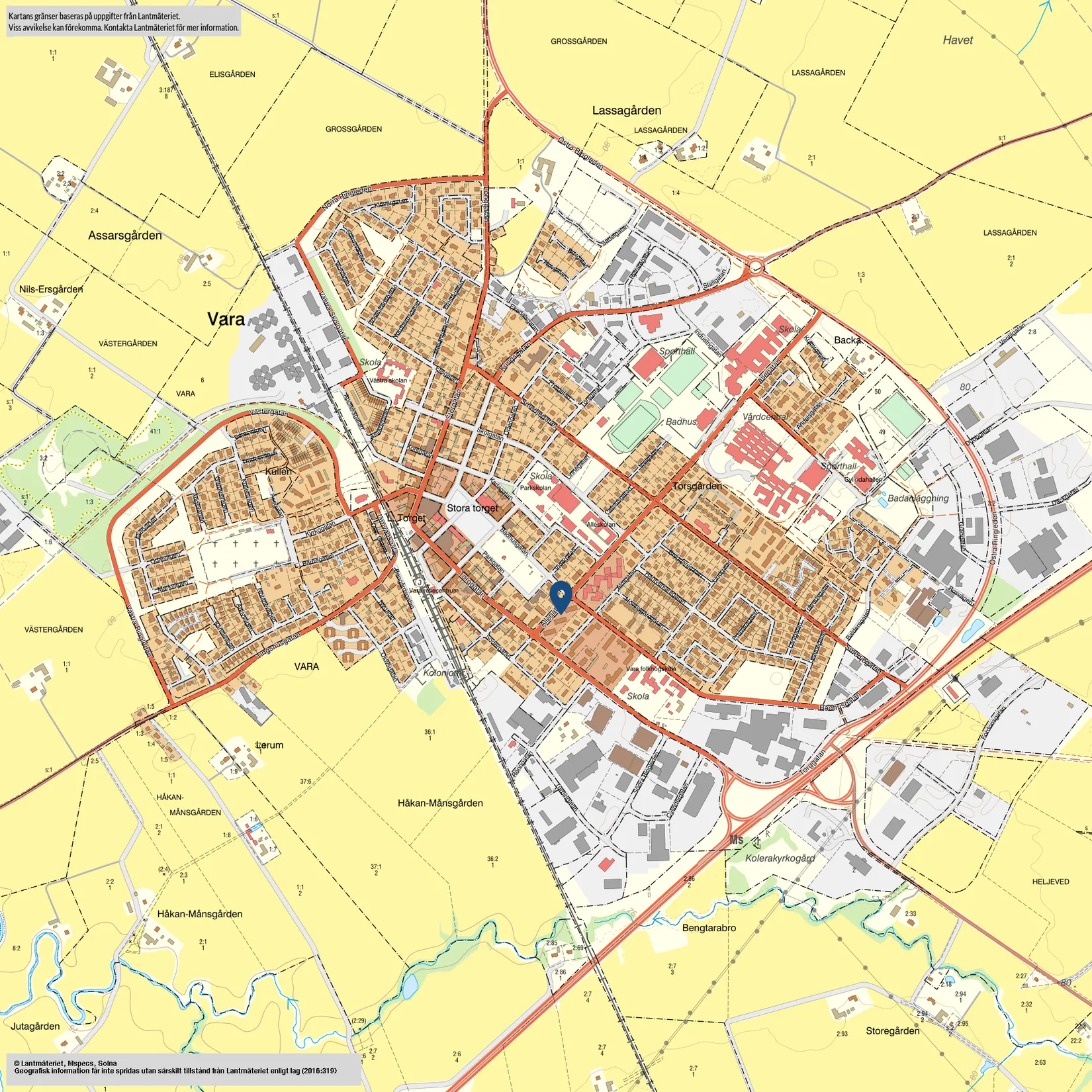 Bostadsrätt, Allégatan 8, Centrala Vara, Vara
