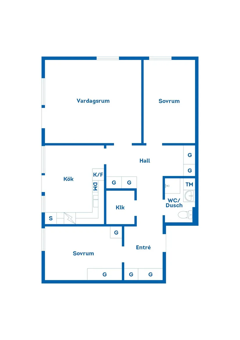 Bostadsrätt, Nygatan 38, Sparreholm, Flen