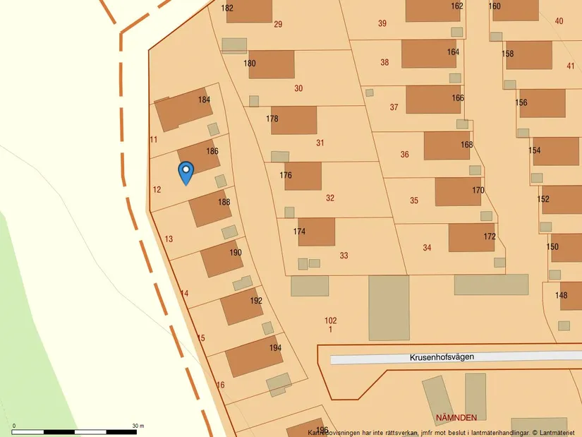 Villa, Radhus, Krusenhofsvägen 186, Åby, Norrköping