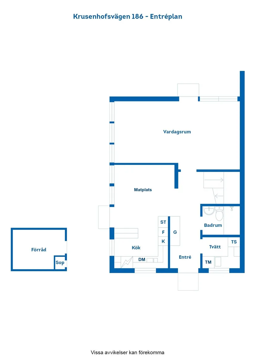 Villa, Radhus, Krusenhofsvägen 186, Åby, Norrköping