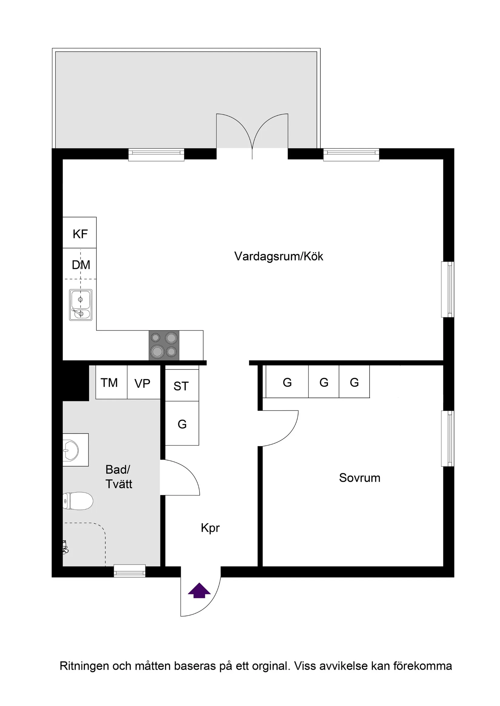 Bostadsrätt, Bergtorpsvägen 54A, Viggbyholm, Täby