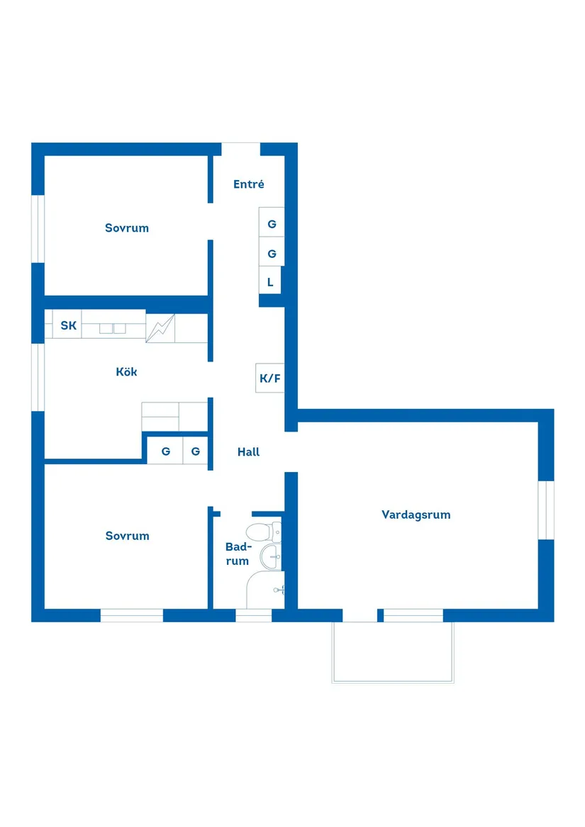 Bostadsrätt, LAGMANSGATAN 39 B, Mjölby - Östra, Mjölby