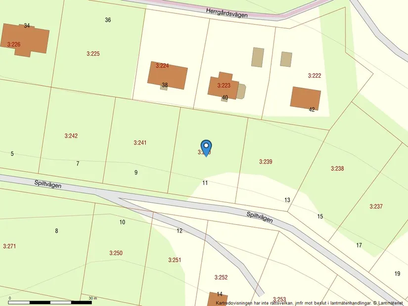 Tomt, Spiltvägen 11, Skyrup, Hässleholm