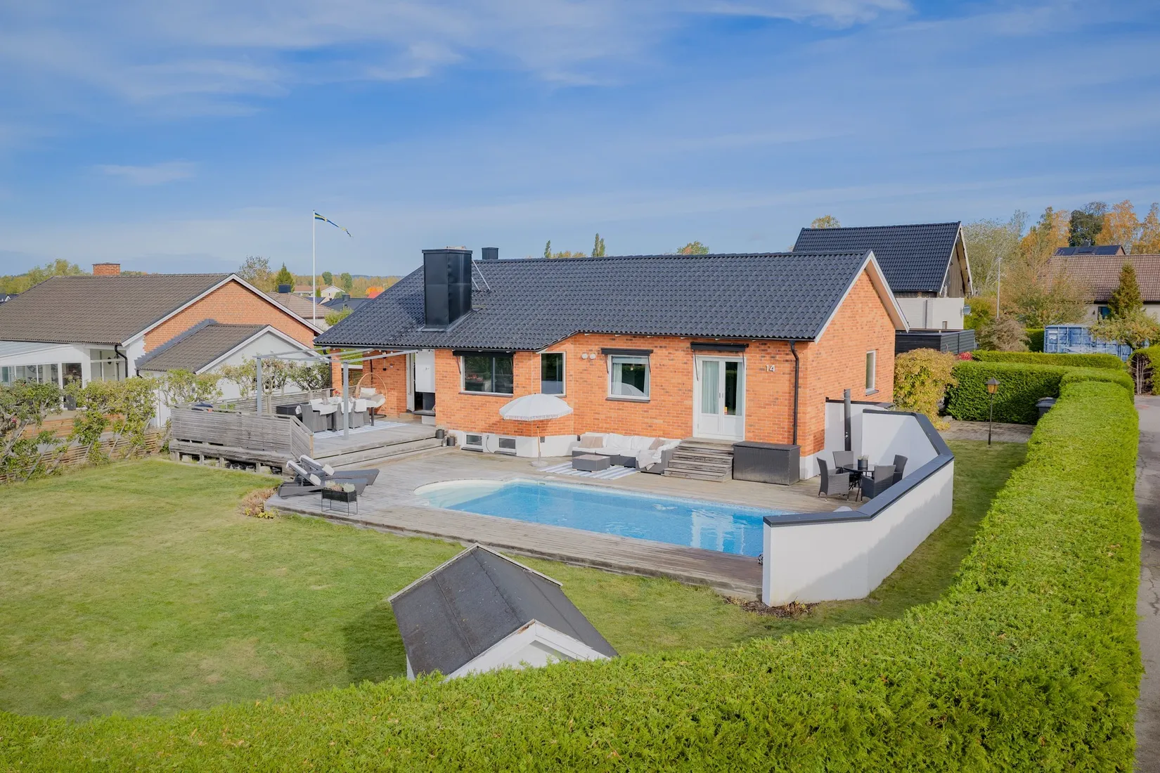 Villa, Bergagatan 14, Brunnsvik, Motala