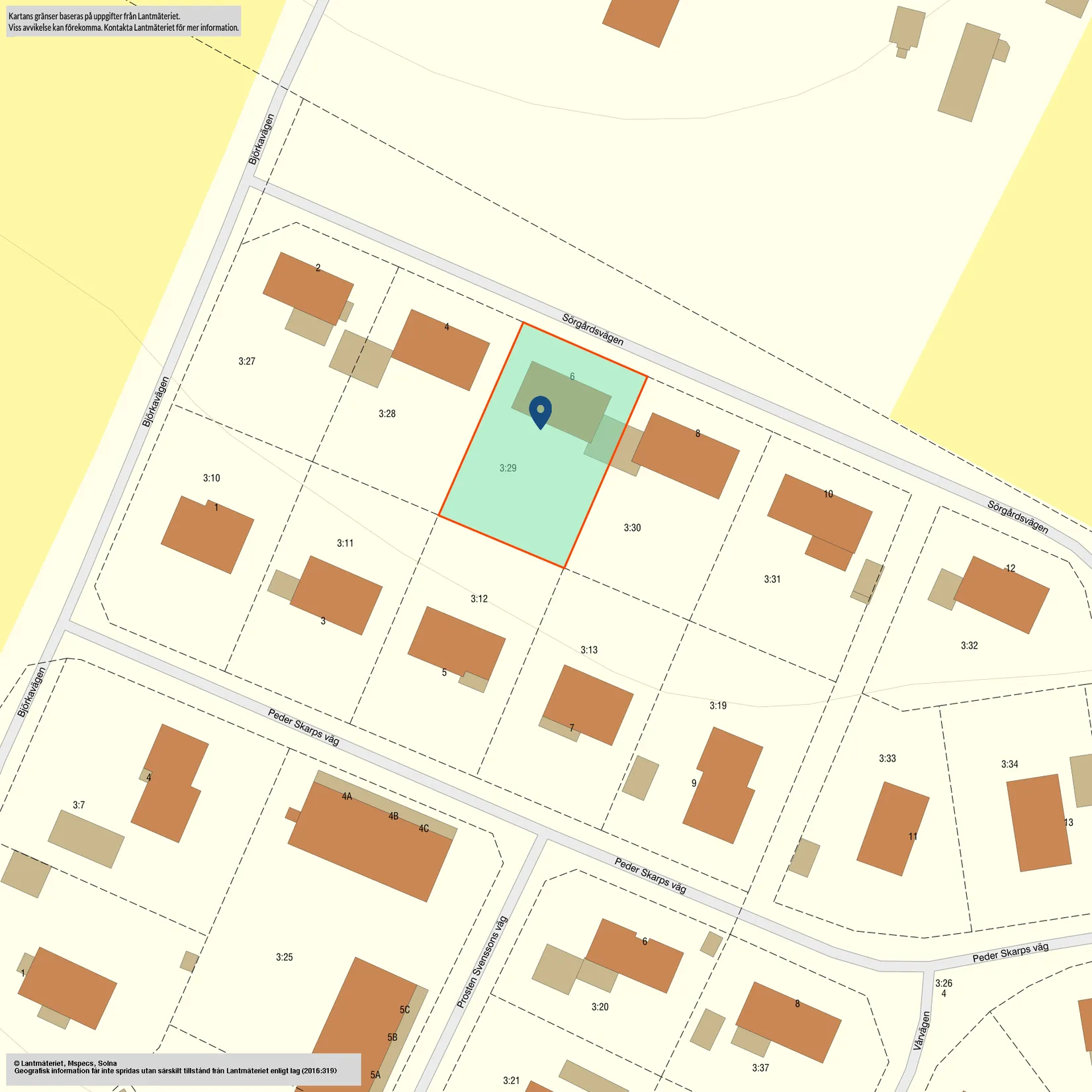 Villa, Sörgårdsvägen 6, Eksjö