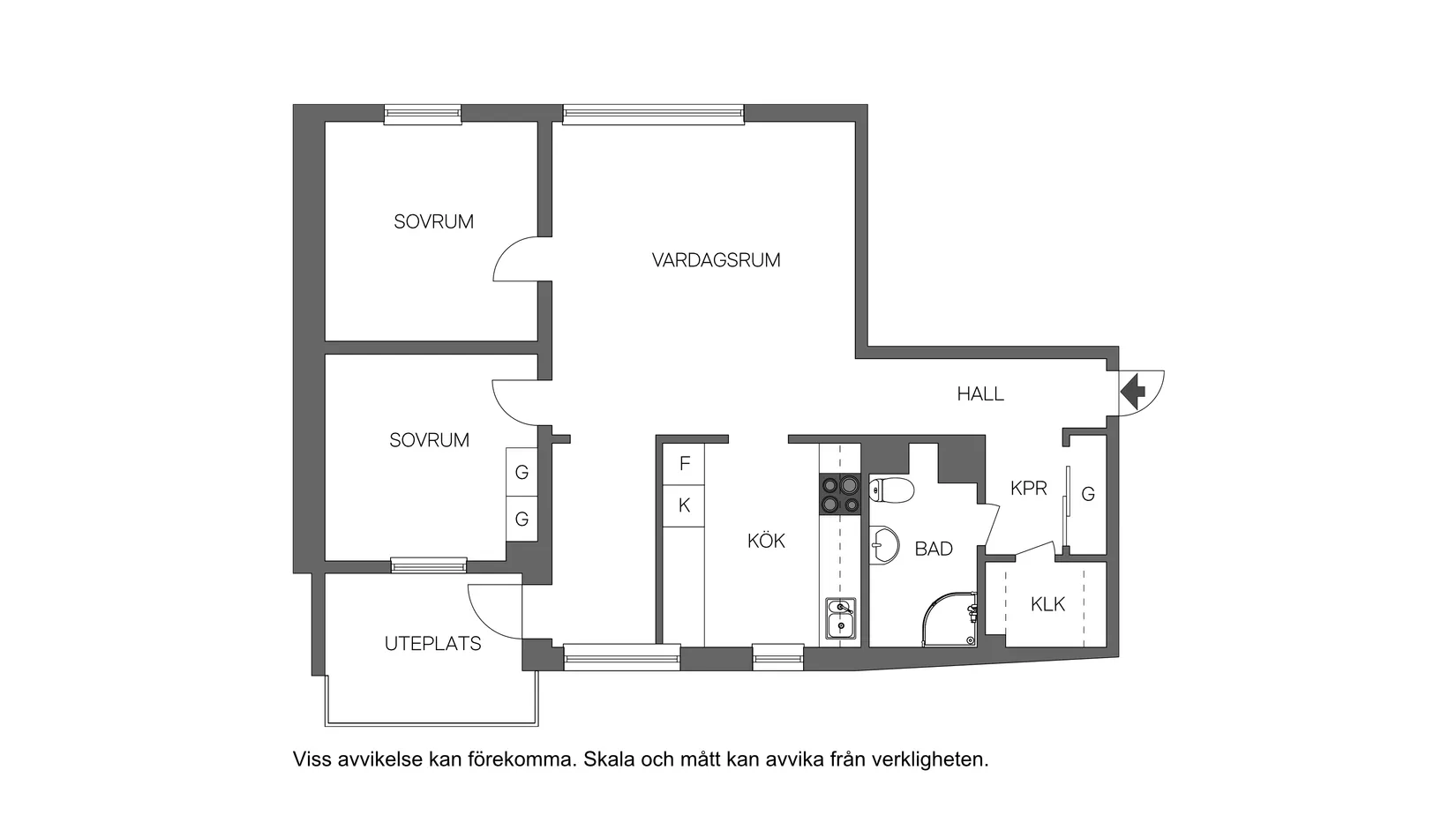 Bostadsrätt, Ostvägen 19A, Ersboda, Umeå