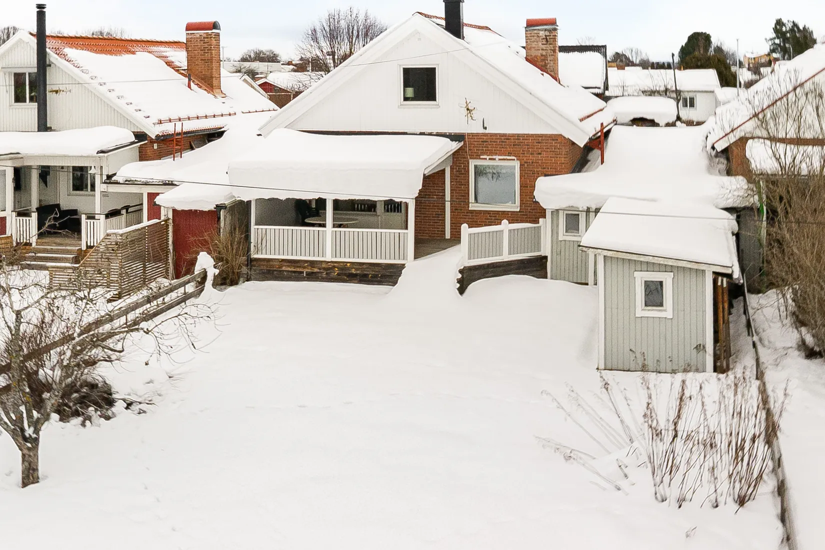 Villa, Radhus, Bågsträngsgatan 17, Åselby, Borlänge