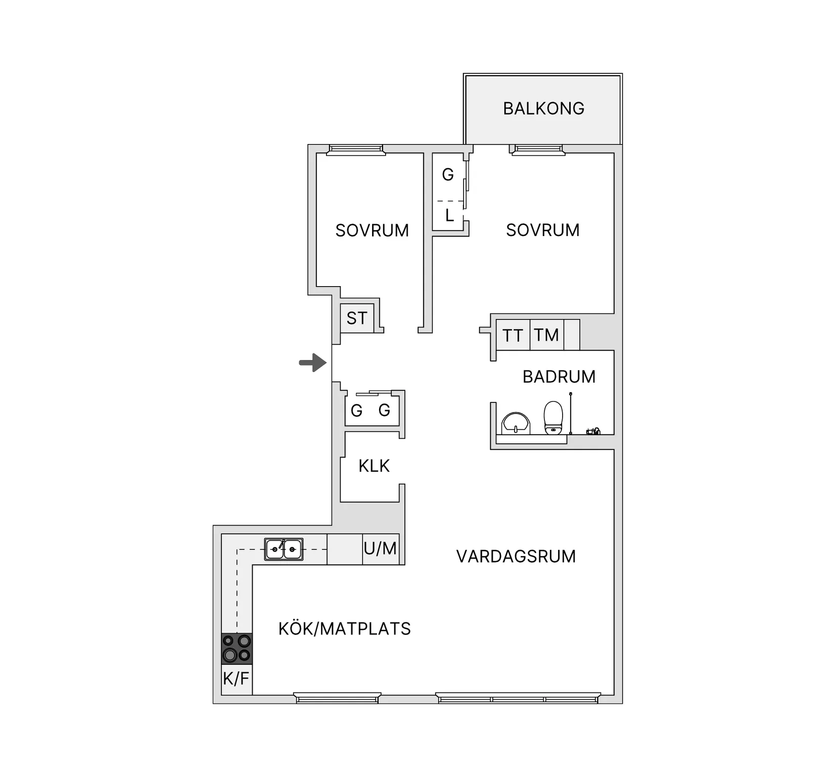 Bostadsrätt, Lilla Västerbron 14, 10 vån, Kungsholmen Fridhemsplan, Stockholm