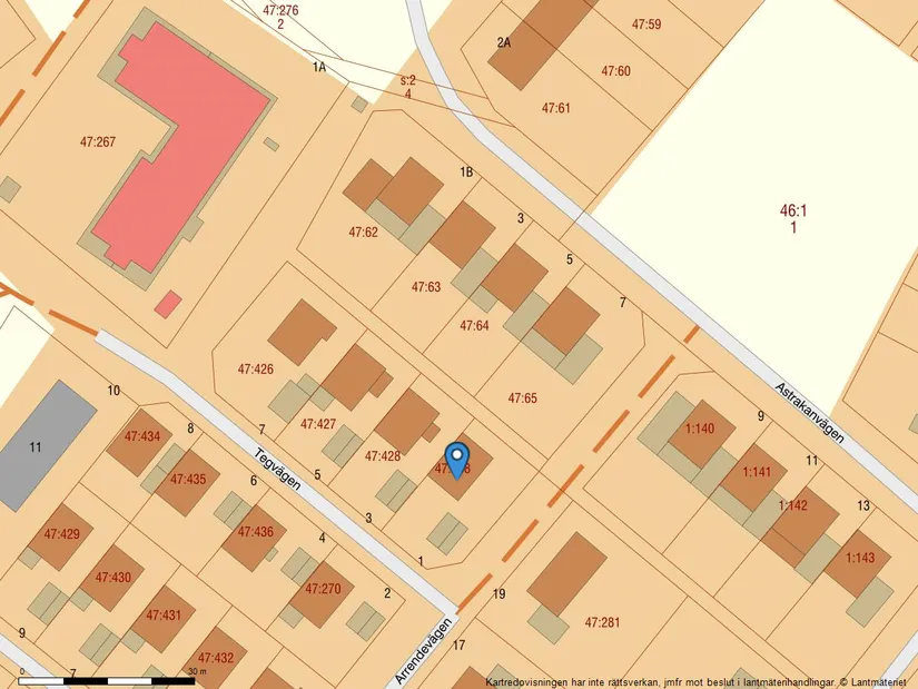 Villa, Tegvägen 1, Storvreta, Uppsala