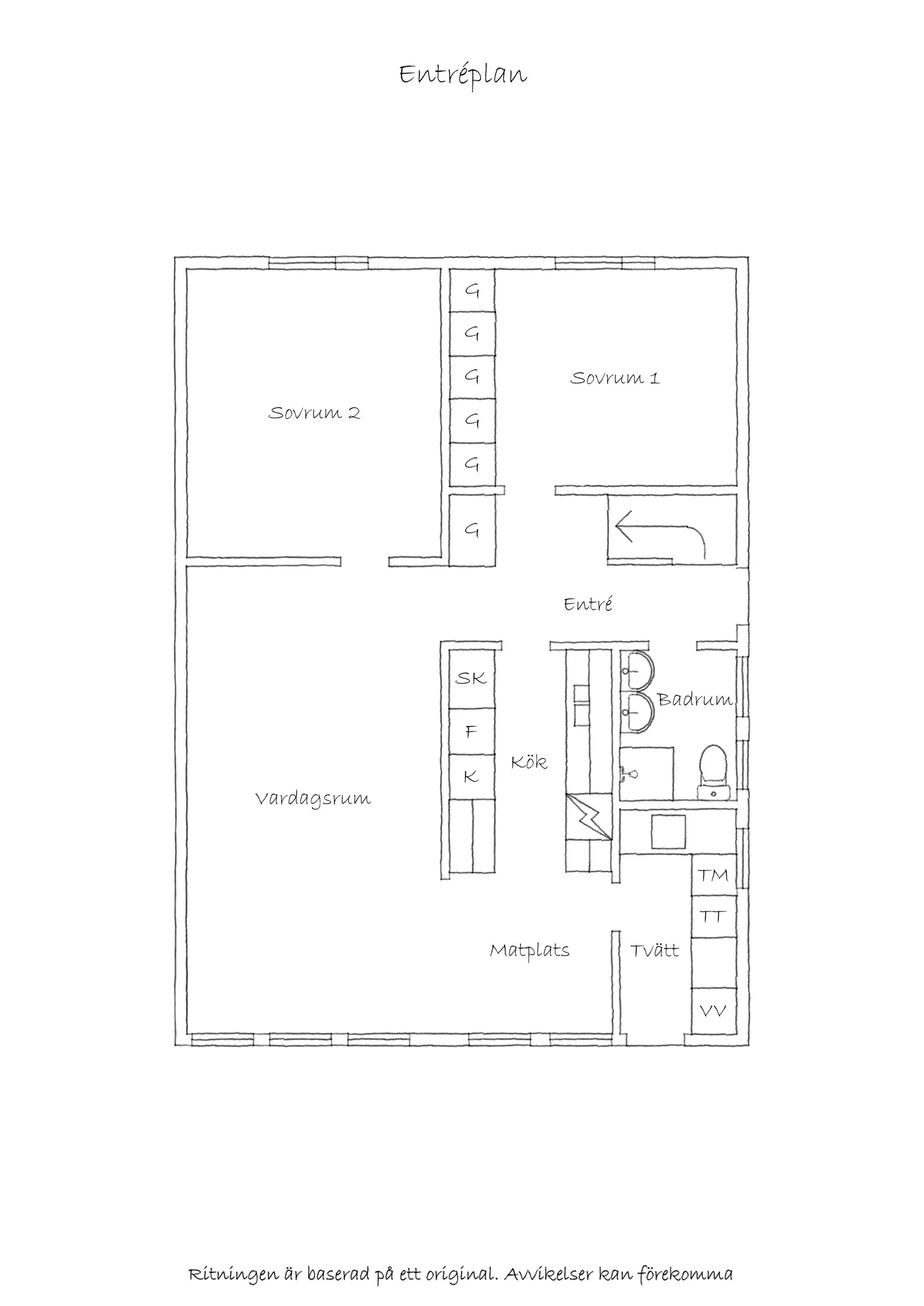 Villa, Tegvägen 1, Storvreta, Uppsala