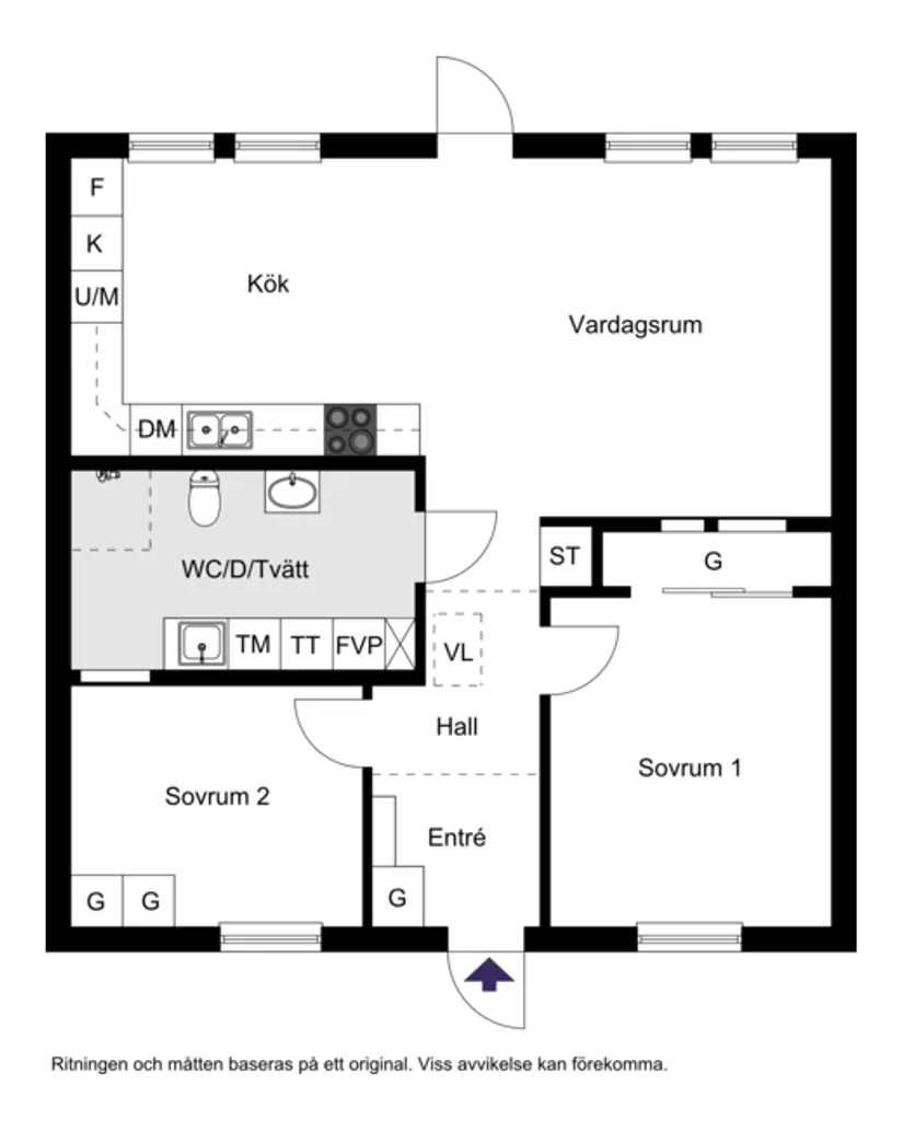 Bostadsrätt, Henningsbergsvägen 46A, Färlöv, Kristianstad