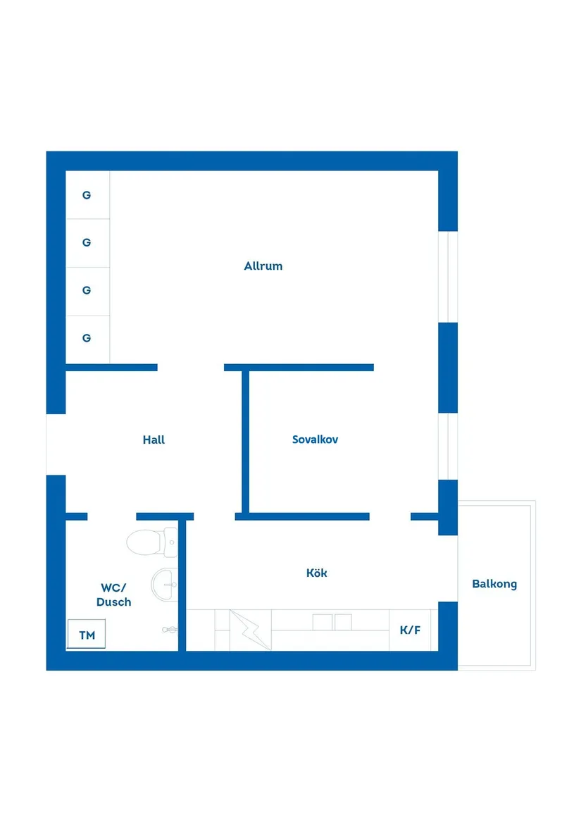 Bostadsrätt, Krokvägen 2, Södra Brännan, Härnösand