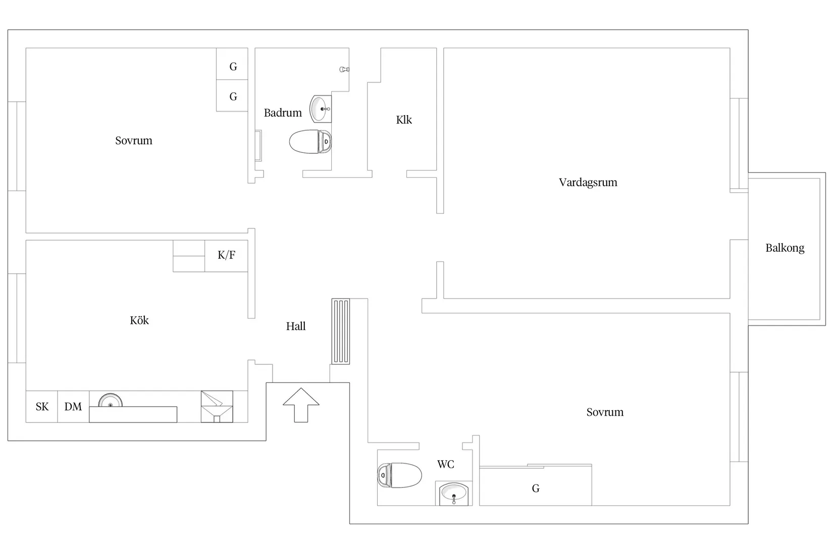Bostadsrätt, Torgilsgatan 18B, Norrmalm, Borås