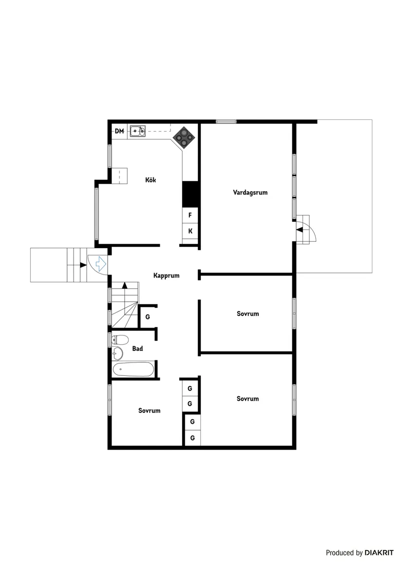 Villa, Prästgårdsvägen 54, Järna , Södertälje