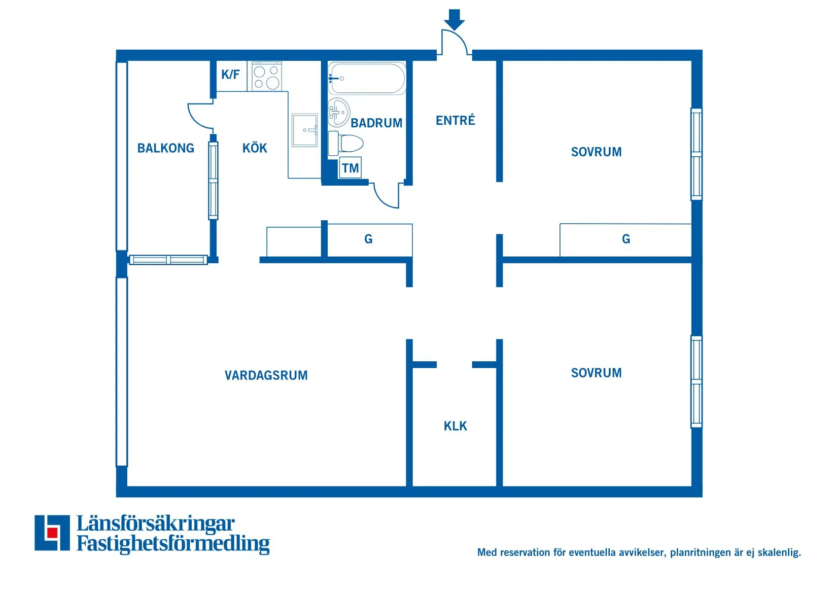 Bostadsrätt, Ågatan 8B, Centrum, Sjöbo
