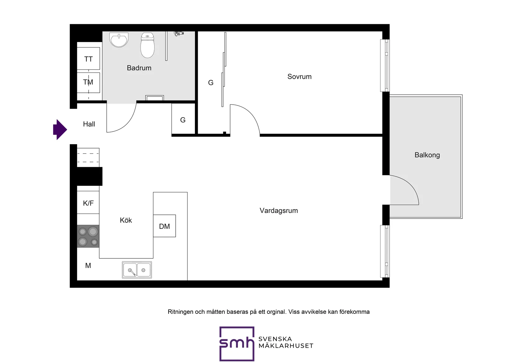 Bostadsrätt, Pippi Långstrumps gata 40, 2tr., Bromma / Annedal, Stockholm