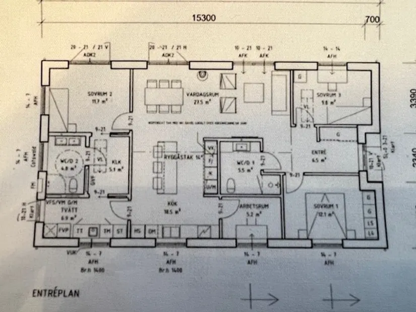 Villa, Backvägen 23B, Äspet, Kristianstad