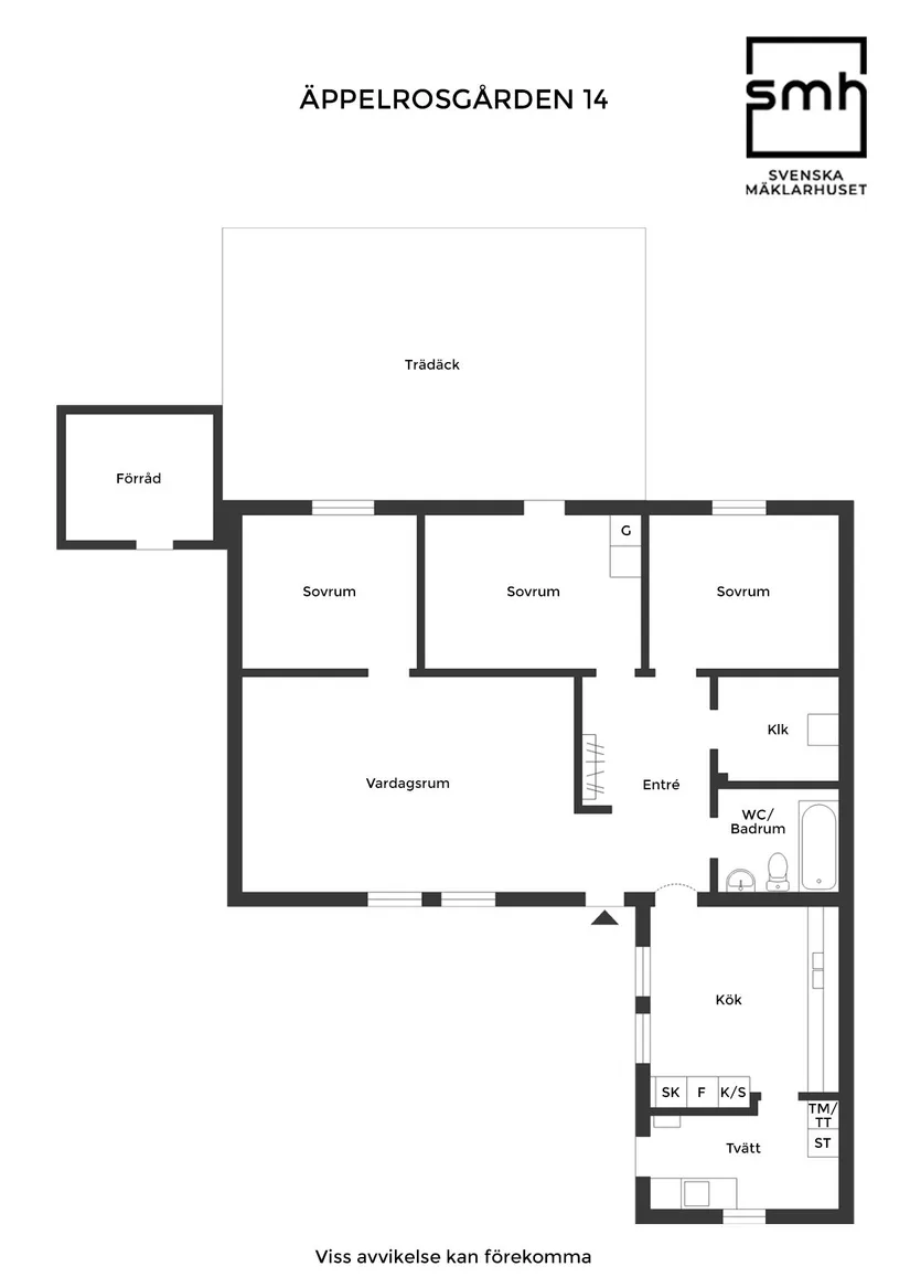 Bostadsrätt, Äppelrosgården 14, Häljarp, Landskrona