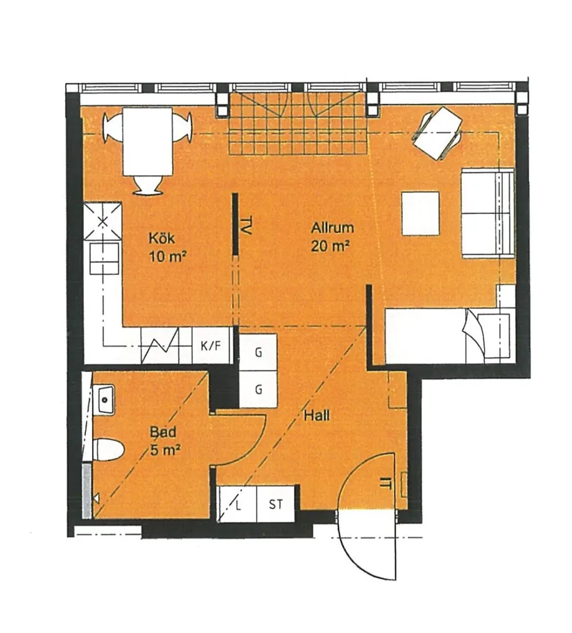 Bostadsrätt, Östersundsgatan 7, Råcksta, Stockholm