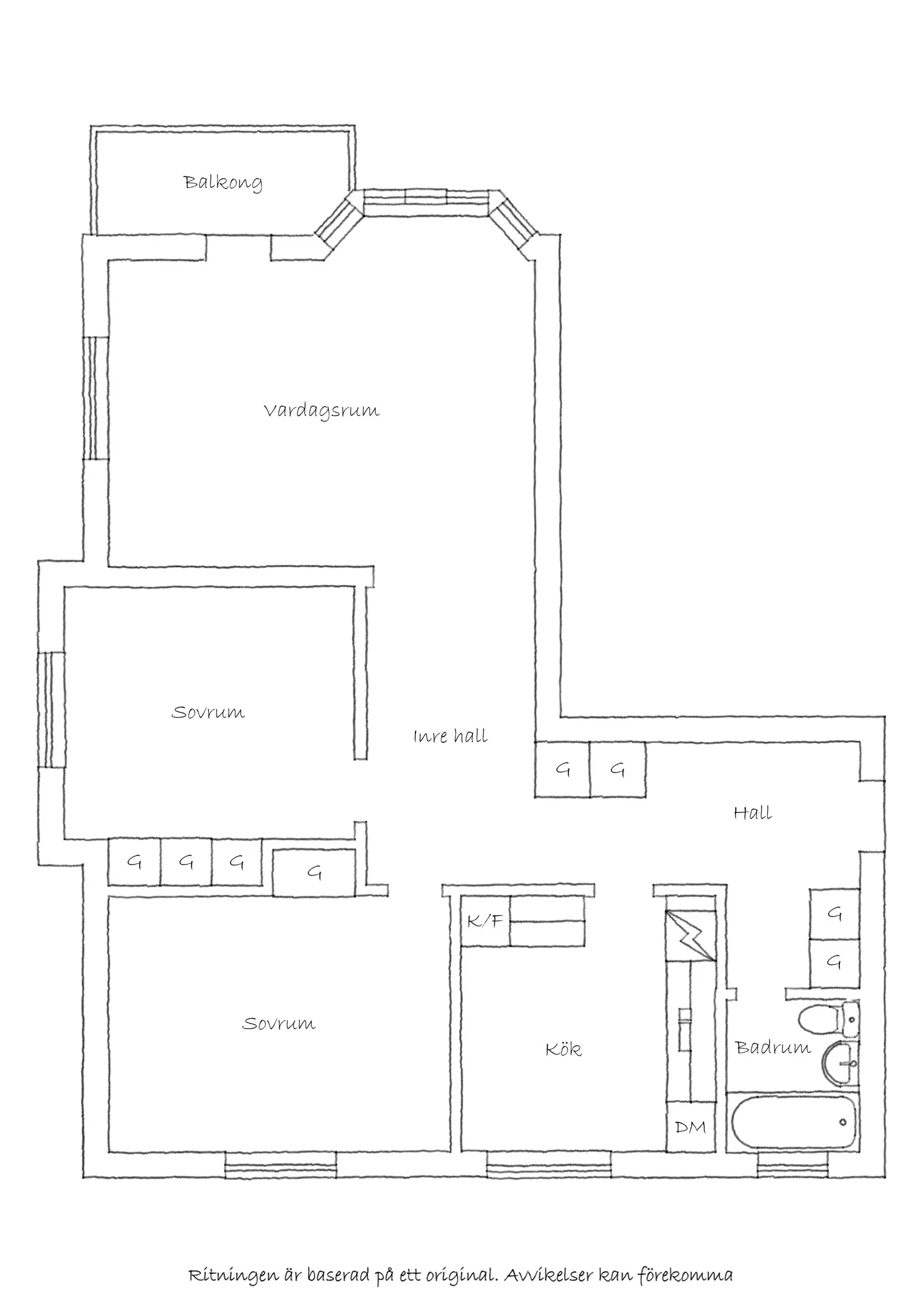 Bostadsrätt, Vallbygatan 7, Fålhagen, Uppsala