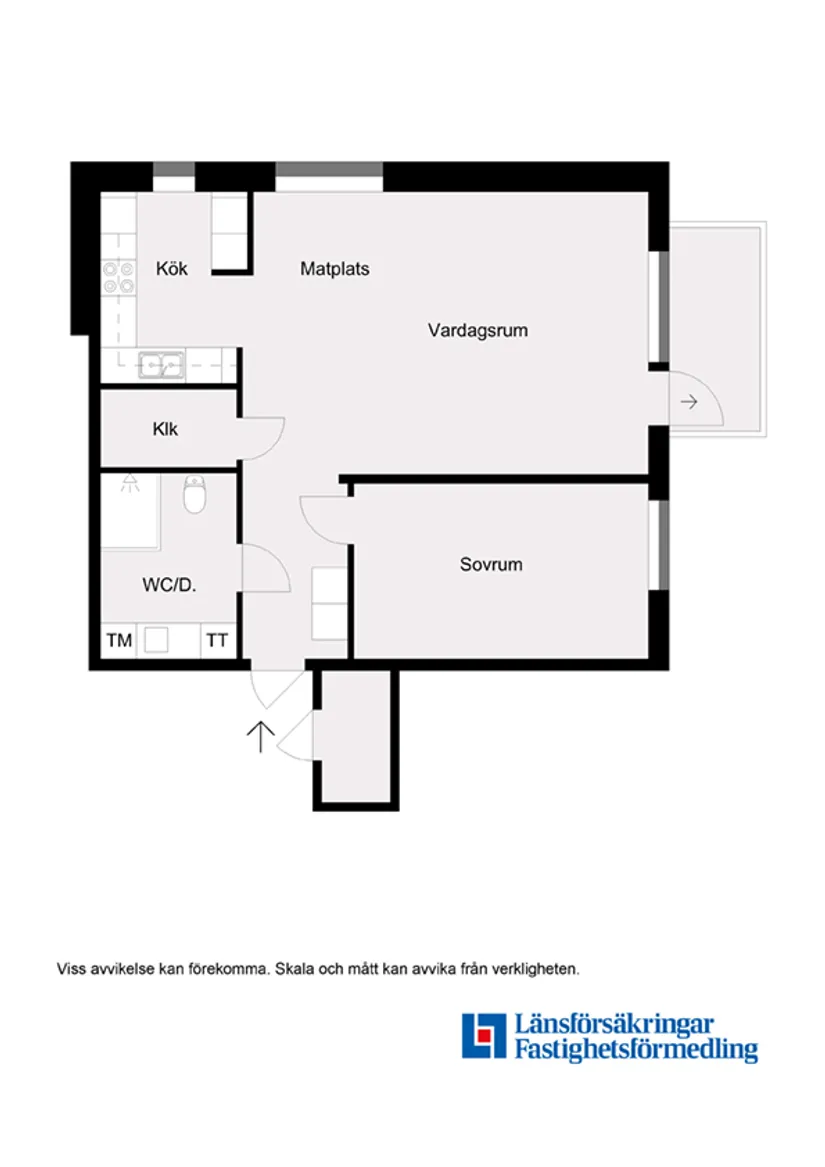 Bostadsrätt, Trattgränd 37, Ersboda, Umeå