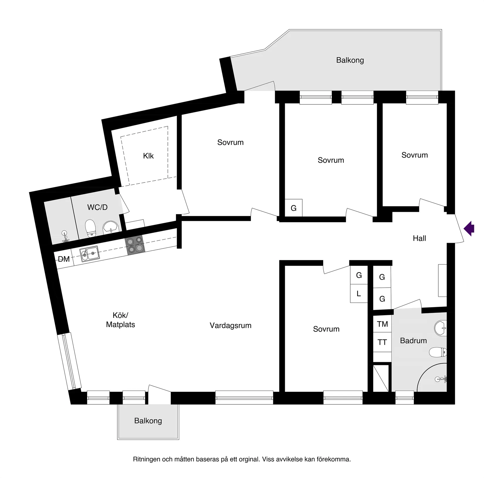 Bostadsrätt, Götgatan 30E, Luthagen, Uppsala