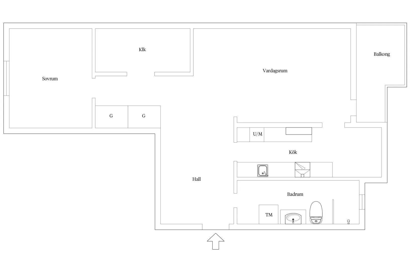 Bostadsrätt, Plangatan 8A, Alingsås Centralt, Alingsås