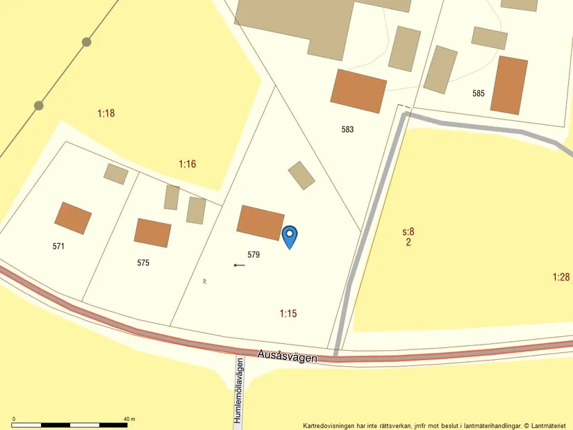 Villa, Ausåsvägen 579, Ausås, Ängelholm